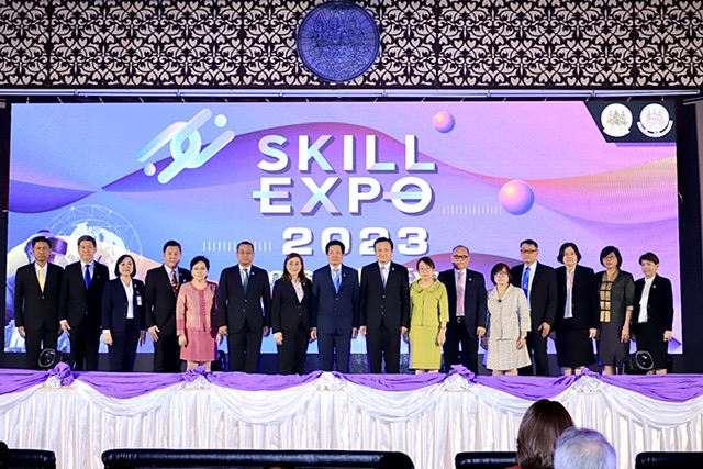 รมว.แรงงาน มอบเลขาสุเทพ เปิดมหกรรม Skill Expo เมืองกรุง พื้นที่แลกเปลี่ยนความรู้และเทคโนโลยีในอนาคต สุดยิ่งใหญ่