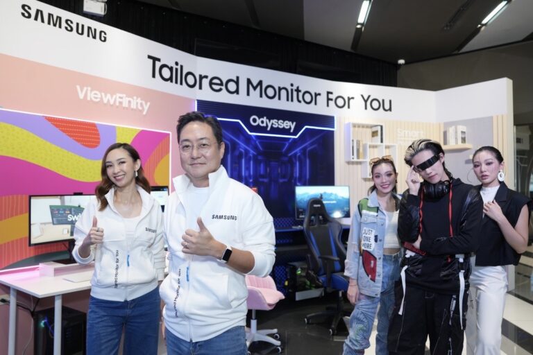 ซัมซุง เปิดตัว 3 ซีรีส์จอมอนิเตอร์พรีเมียม เดินหน้าบุกตลาดตระกูล OLED ชูฟีเจอร์อัจฉริยะด้วยเทคโนโลยี AI ตอบโจทย์ทุกไลฟ์สไตล์