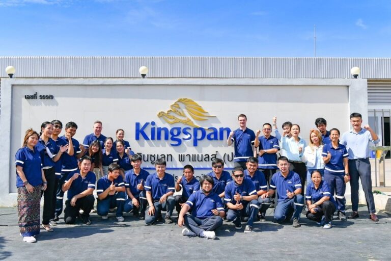 Kingspan ตอกย้ำธุรกิจผู้นำผลิตแผ่นฉนวนฯระดับโลก ก้าวขยายโรงงานในไทย มุ่งเน้นสิ่งแวดล้อมที่ดี สู่ตลาดภูมิภาคอาเซียน