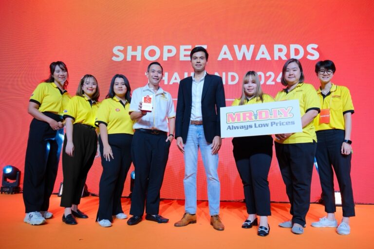 มิสเตอร์. ดี.ไอ.วาย. คว้ารางวัล Best New Brand ในงาน Shopee Awards Thailand 2024